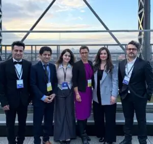 Hiwa team with Hannah Neumann at Berlin Freedom week