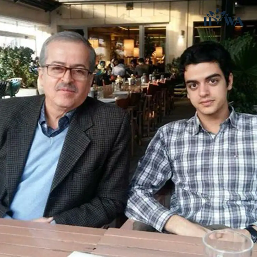 Ali Younesi and his father Mir Yousef Younesi